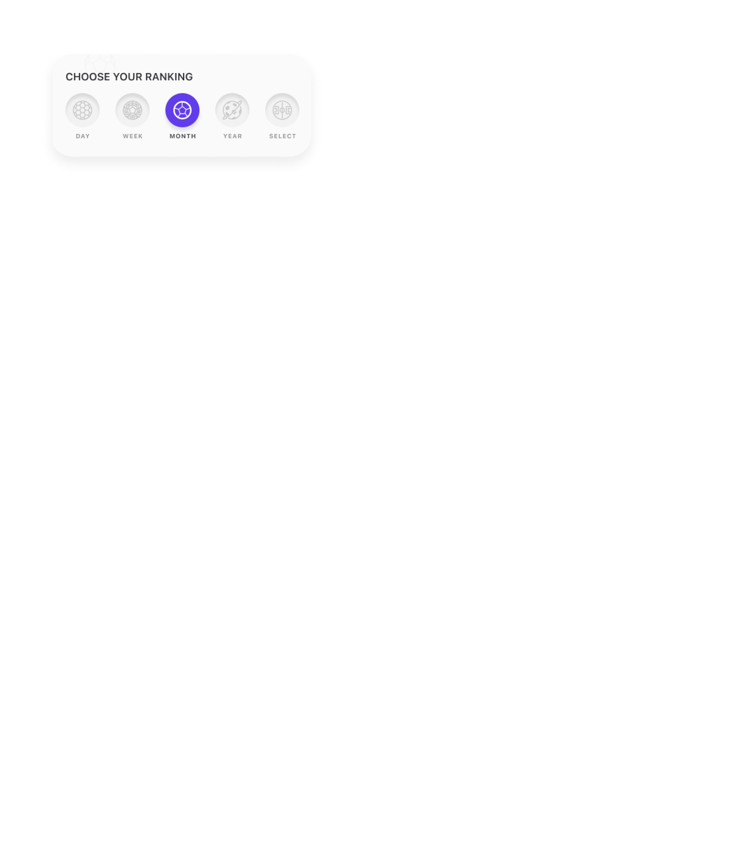 Fansaway Rank menu 2